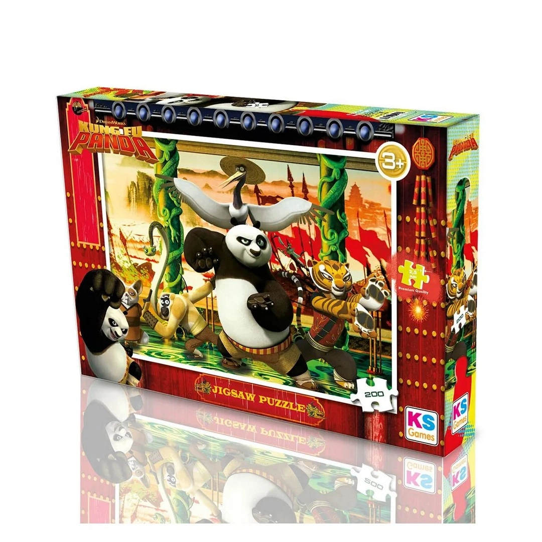 KS Games Kung Fu Panda Puzzle 200 Parça