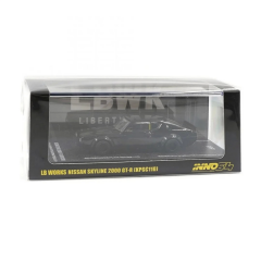 Inno 1/64 Nissan Skyline 2000 GT-R (KPGC110) ''KENMERI'' Black