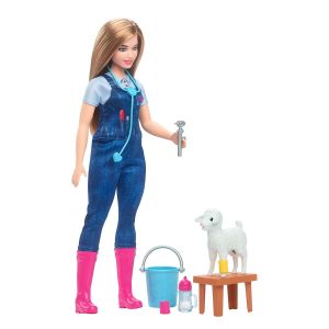 HRG42 Barbie 65. Yıl Deluxe Kariyer Bebekleri - Veteriner