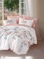 Cotton Box Verna Pudra Saten Nevresim Takımı Çift Kişilik