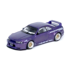 Inno 1/64 Nissan Skyline GT-R (R33) ''PANDEM ROCKET BUNNY'' Purple