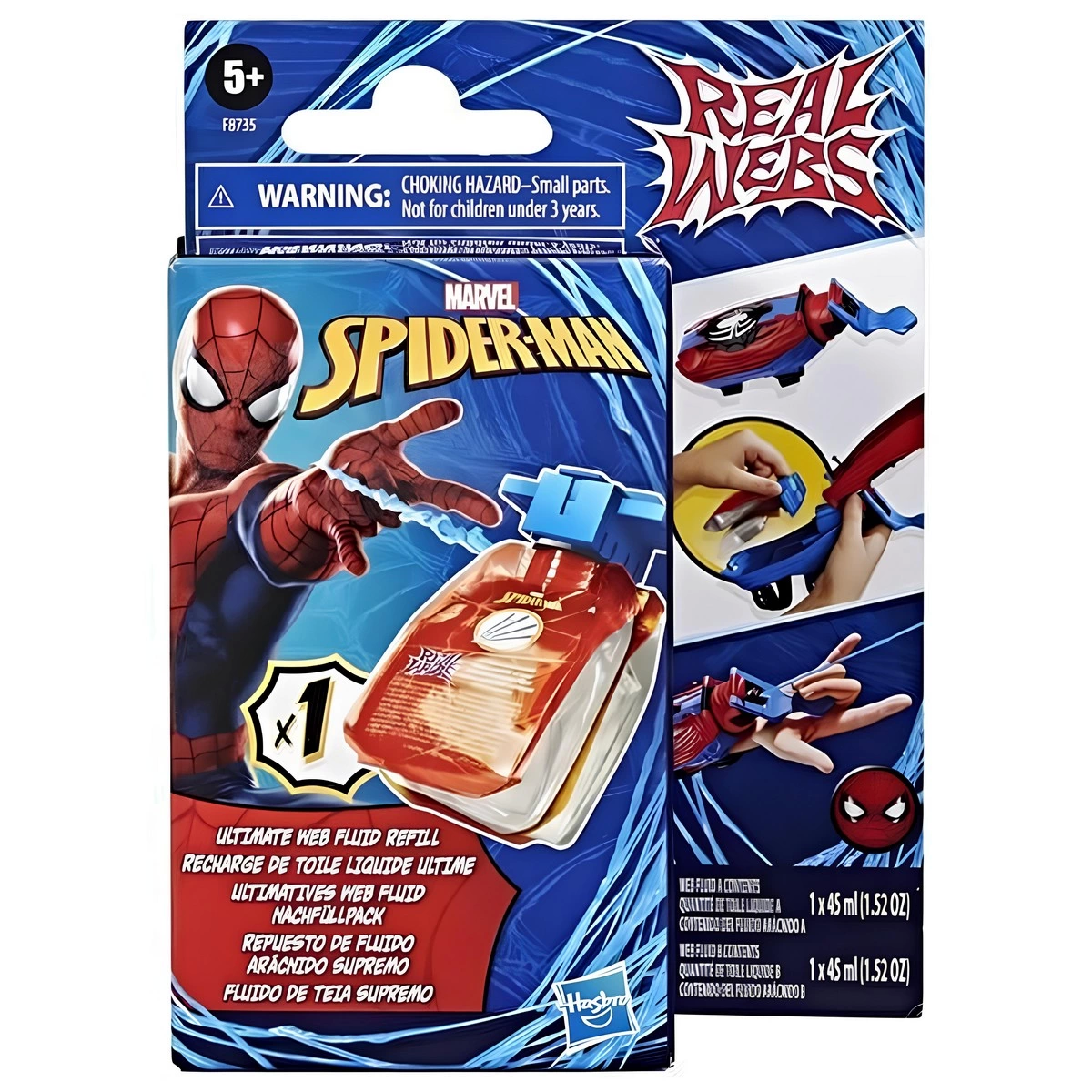 Hasbro Spider-Man Ağ Ve Su Fırlatıcı Yedek Paket F8735