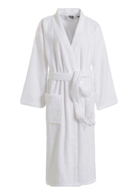 Nevresim Dünyası Pamuklu Tek Bornoz Beyaz Unisex