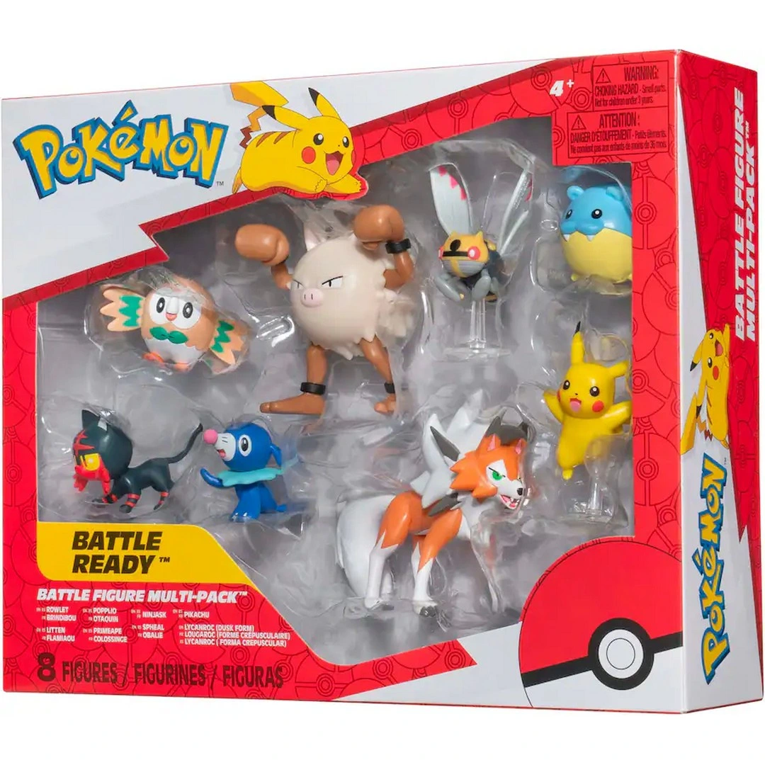 Pokemon Battle 8'li Figür Seti