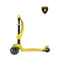 L5-2IN1-Y LAMBORGHINI LİSANSLI KATLANIR OTURAKLI IŞIKLI SCOOTER SARI