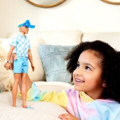 HPL74 Barbie Plaj Günü Oyun Seti -Ken