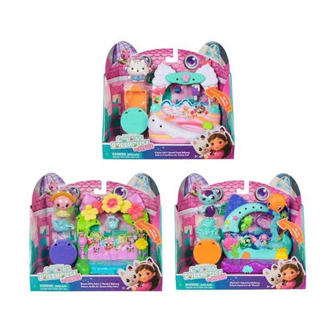 Gabby'nin Hayal Evi Balkon Dekarasyon Seti SPM-6073662 - 1 Adet Stokta Olan Gönderilir