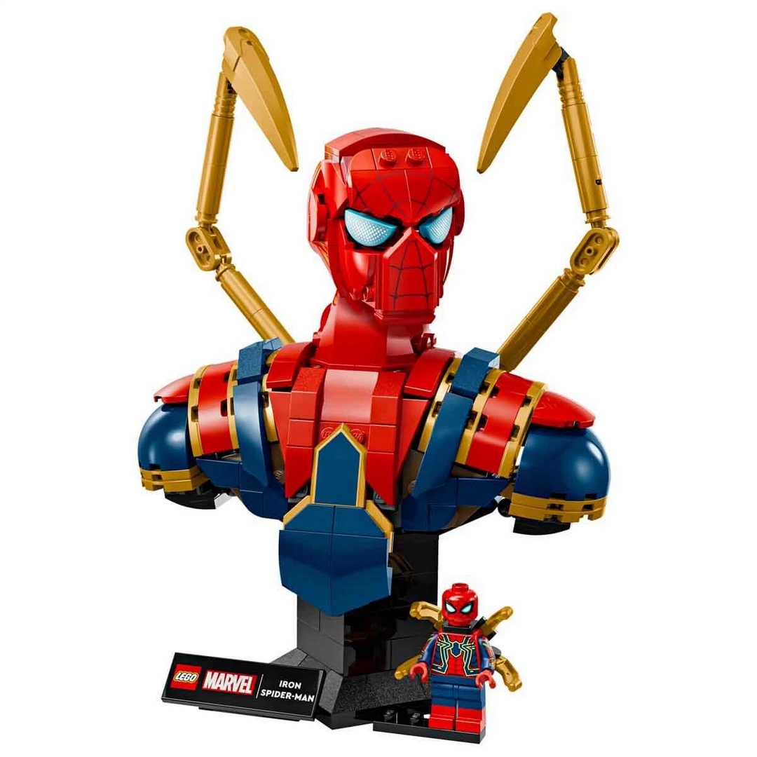 LEGO Marvel Iron Örümcek Adam Büstü 76326