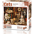 KS Games Cats in the Library Puzzle 500 Parça