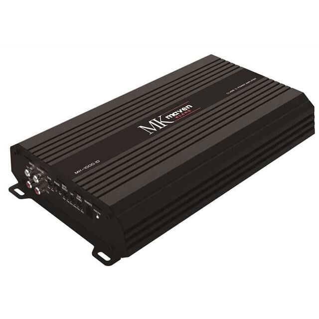MK Maven MK-1000.1D Mono 1 Kanal 1000W RMS Subwoofer Bass Kontrollü Class D Oto Amfisi (Amplifikatör)