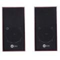 Lenovo Lecoo DS105 6W Ahşap Gövdeli Masaüstü Stereo Hoparlör - USB + 3.5mm Jack Girişli PC Hoparlörü