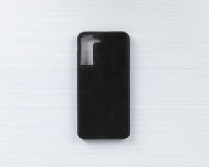 Samsung Galaxy S21 FE Uyumlu Deri Cüzdanlı Kılıf RST1 Siyah