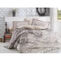 Hobby Çift Kişilik Poplin Nevresim Serenity Gri