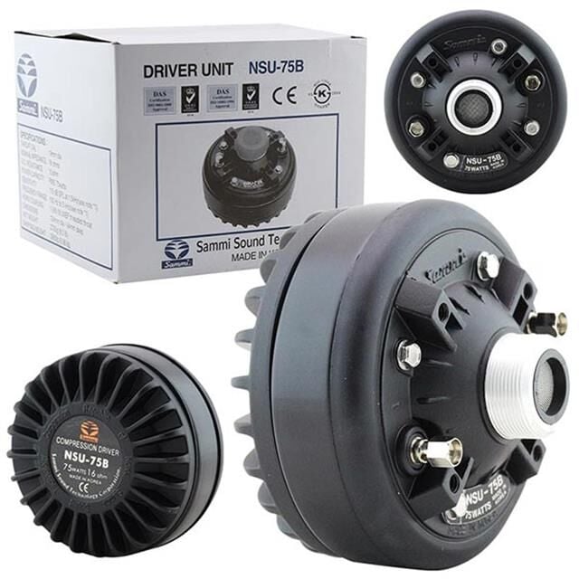 Sammi Unit NSU-75B 75 Watt 16 Ohm 115DB 150 HZ Gold Serisi