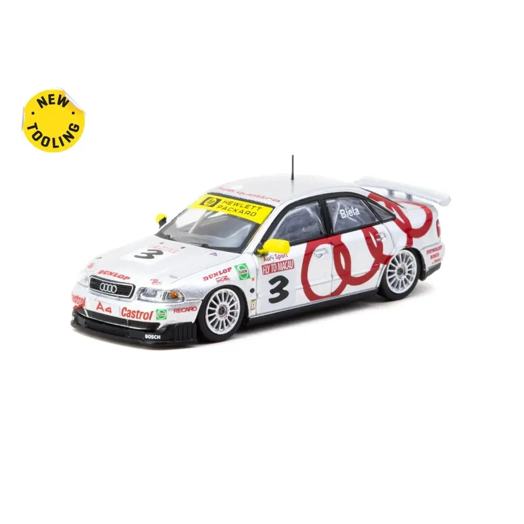 Tarmac Works 1/64 Audi A4 Quattro Macau Guia Race 1996 Winner Frank Biela
