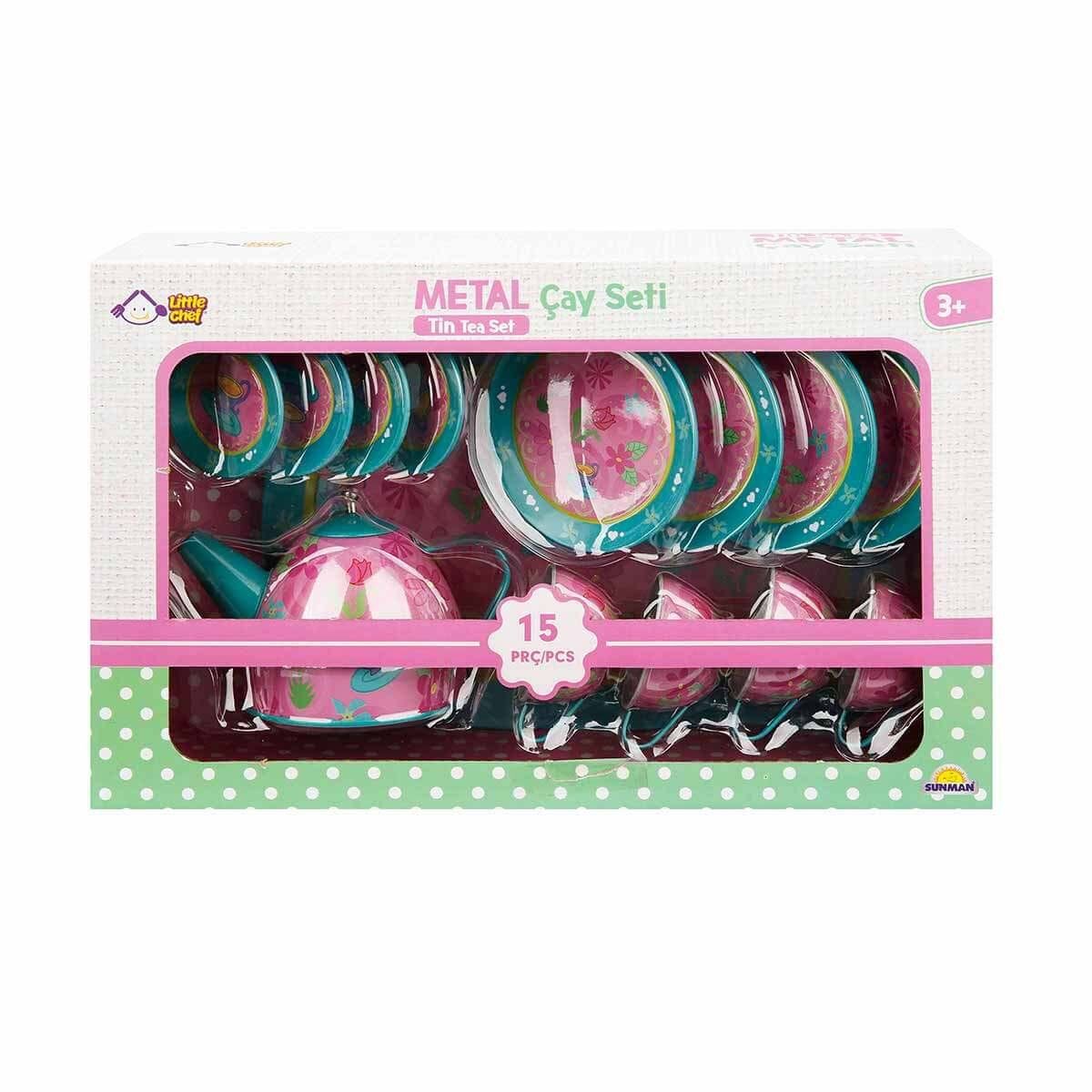 Metal Çay Takımı 15 Parça S00002169