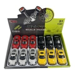 KM-36231C-1-2-3-4 ÇEK BIRAK 1 36 METAL ARABA - 1 Adet Stokta Olan Gönderilir