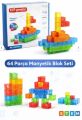 SH59838 MAGNET KÜP YAPI BLOK SETİ 64 PARÇA-ZRV