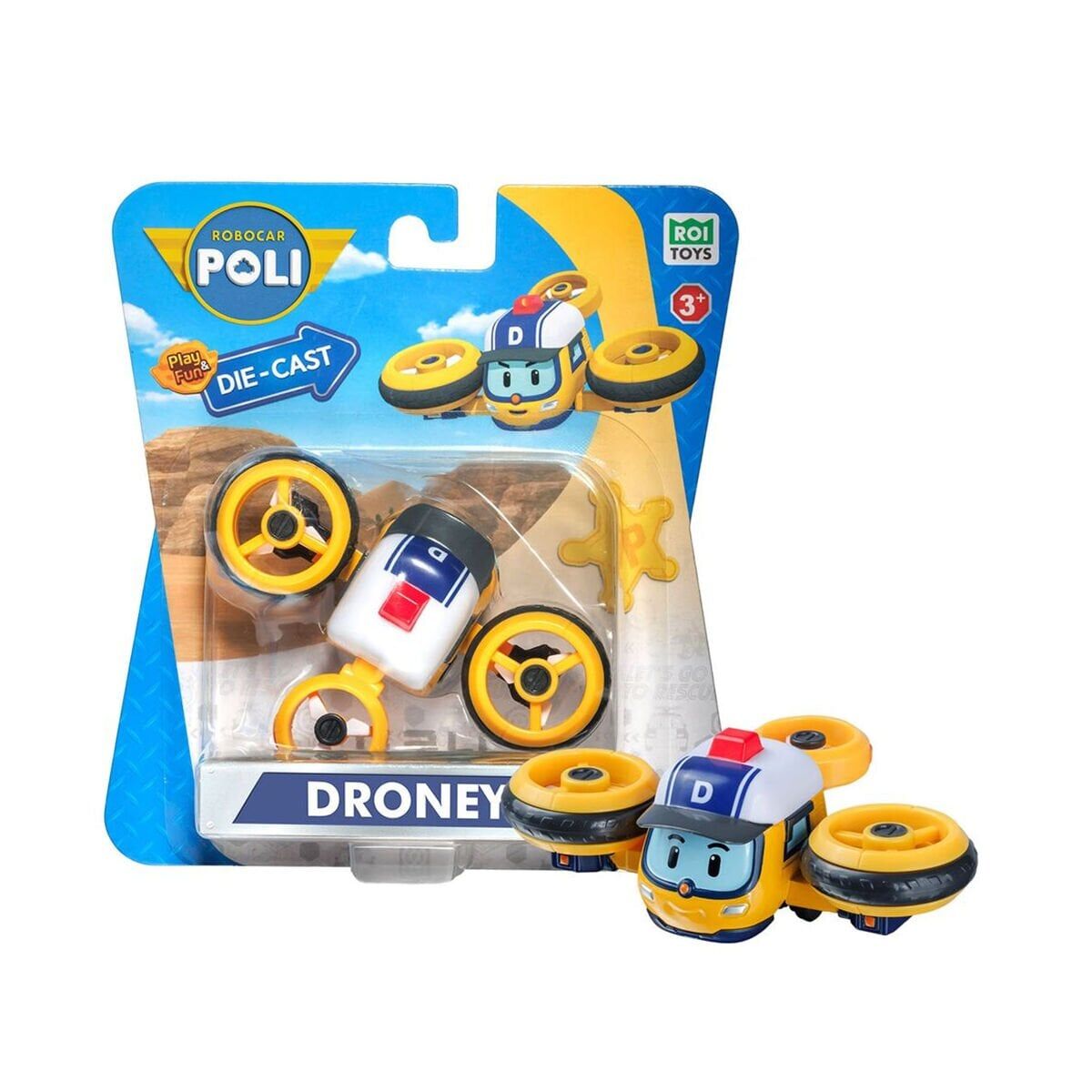 POLI/MRT-617 Robocar Poli Metal Araç Karakter Figürler - Stokta Olan Gönderilir