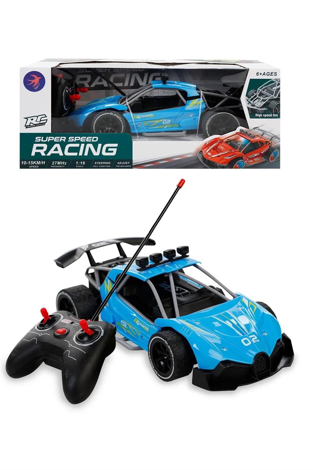 CD8208A U/K ŞARJLI 1:16 ARABA -ZRV