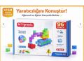 SH59839 MAGNET KÜP YAPI BLOK SETİ 96 PARÇA-ZRV