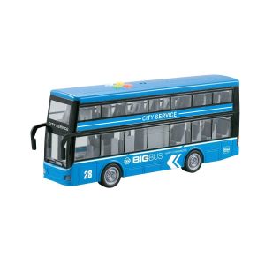 WY912A-B Sesli ve Işıklı Çift Katlı Otobüs 1:16