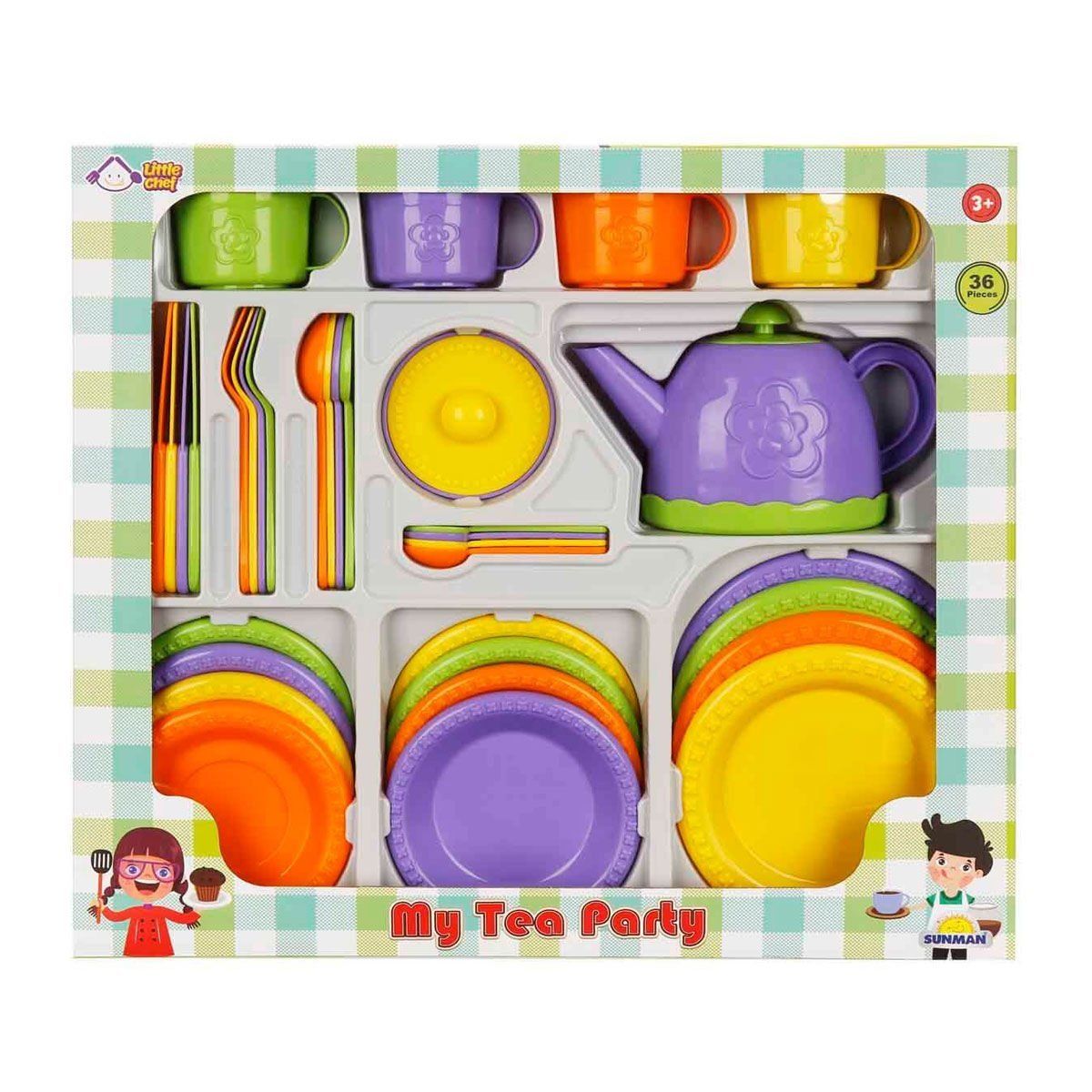 4682 Little Chef Çay Seti 36 Parça