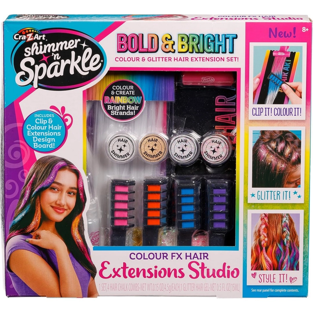Shimmer n Sparkle Deluxe Saç Aksesuarları Oluşturma Seti