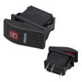 PowerMaster Buzdolabı Sembollü Işıklı 3 Pinli On-Off 12-24V Marin Switch