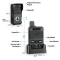 Hello D90 1000mAh Şarjlı Kapalı Devre Telsiz Kapı Zili ve İnterkom Sistemi Kesintisiz Çift Taraflı Sesli İletişim Telsiz