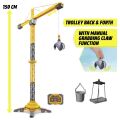 203729023 RC Titan Crane

2 4 GHz left right up down 360°rotatable trolley