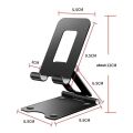 Powermaster A30 Masaüstü Metal Telefon Stand Tutacağı Çift Eksenli Katlanabilir