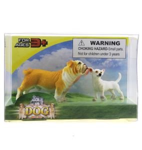Buldog ve Şivava (Chihuahua) Model Hayvan Köpek