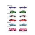 8504100001 CastHeads Premium Cars 6-asst
