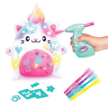 Airbrush Plush Kawaii Kitty Peluş Boyama Seti