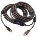 Powermaster PM-29486 Şeffaf Chipset 10 Metre Usb 2.0 Yazıcı Kablosu