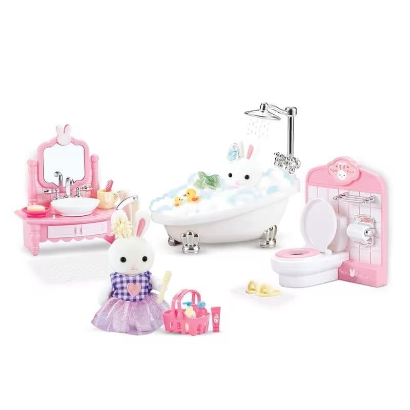 BY DREAMY MİNİ TAVŞAN BÜYÜK BANYO OYUN SETİ-MGA