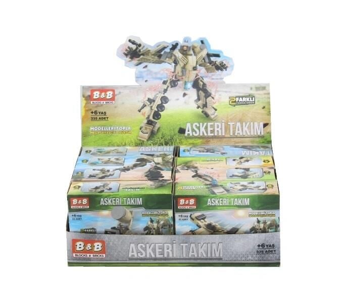 8617-1-2-3-4-5-6-7-8 2 FORMA DÖNÜŞEBİLEN ASKERİ TK