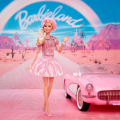 Barbie The Movie Pembe Bereli Barbie Bebek