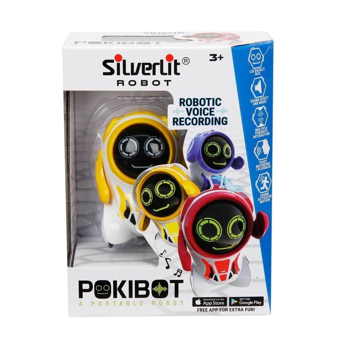 SIL/88042  Silverlit Yapay Zekalı Pokibot Robot - 1  Adet Stokta Olan Gönderilir