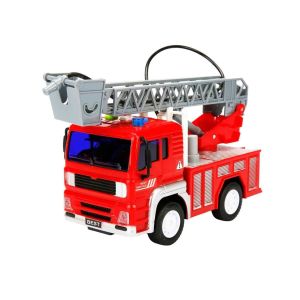 3150 Maxx Wheels Sesli ve Işıklı Su Fışkırtan İtfaiye Aracı 20 cm - Stokta Olan Gönderilir