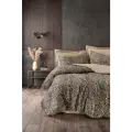 Cotton Box  Saten Nevresim Takımı Çift Kişilik Kalahari Bej