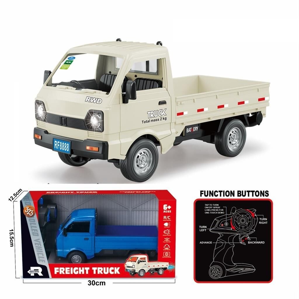 RF-323-1A,2A,3A U/K F/F 1:16 SESLİ IŞIKLI OYUNCAK MİNİBÜS PİKAP