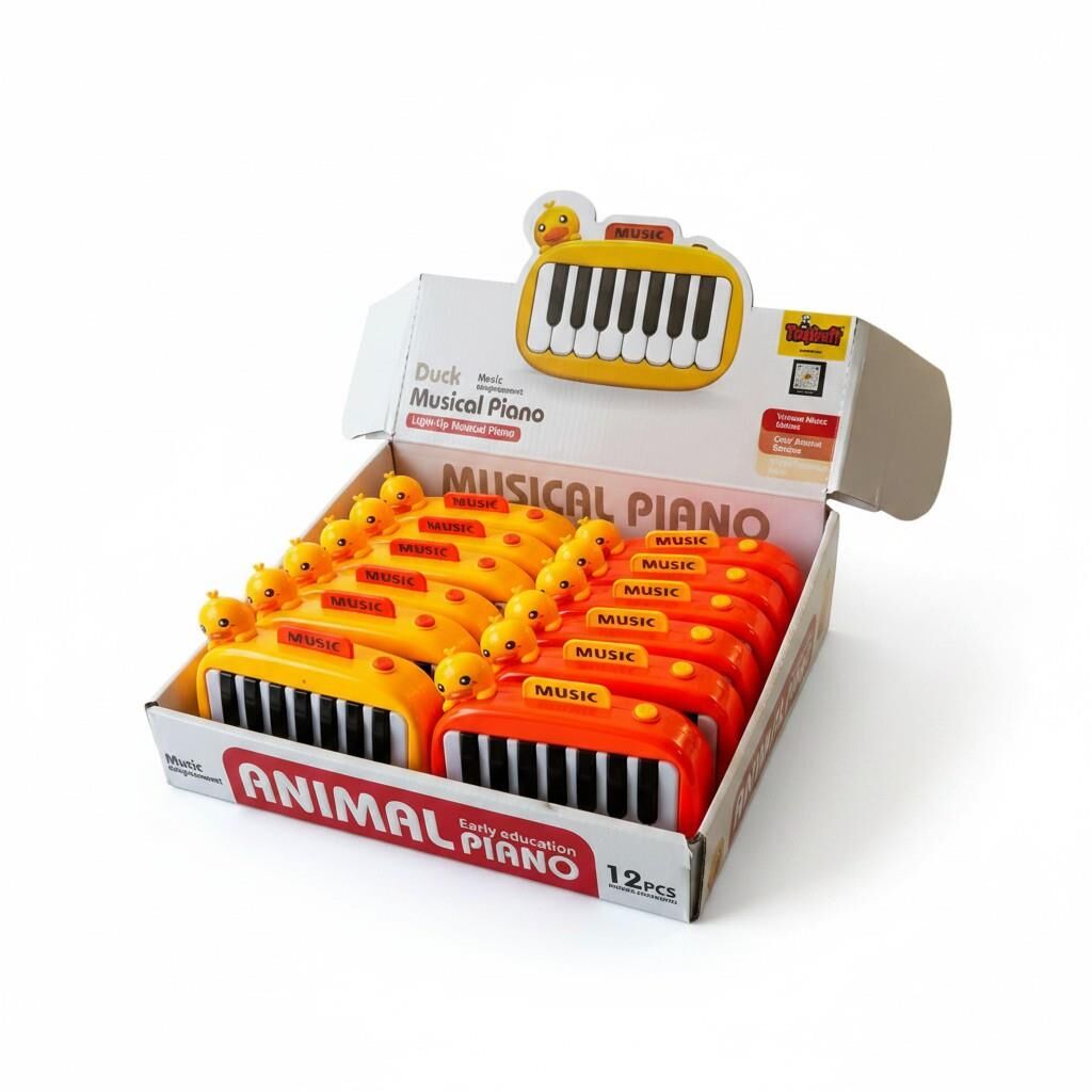 8897-1B TOYCRAFT PİLLİ IŞIKL.BEBEK 12 OYUN ORG-TYC