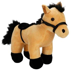 4803 Yeleli Peluş At 25 cm - Stokta Olan Renk Gönderilir