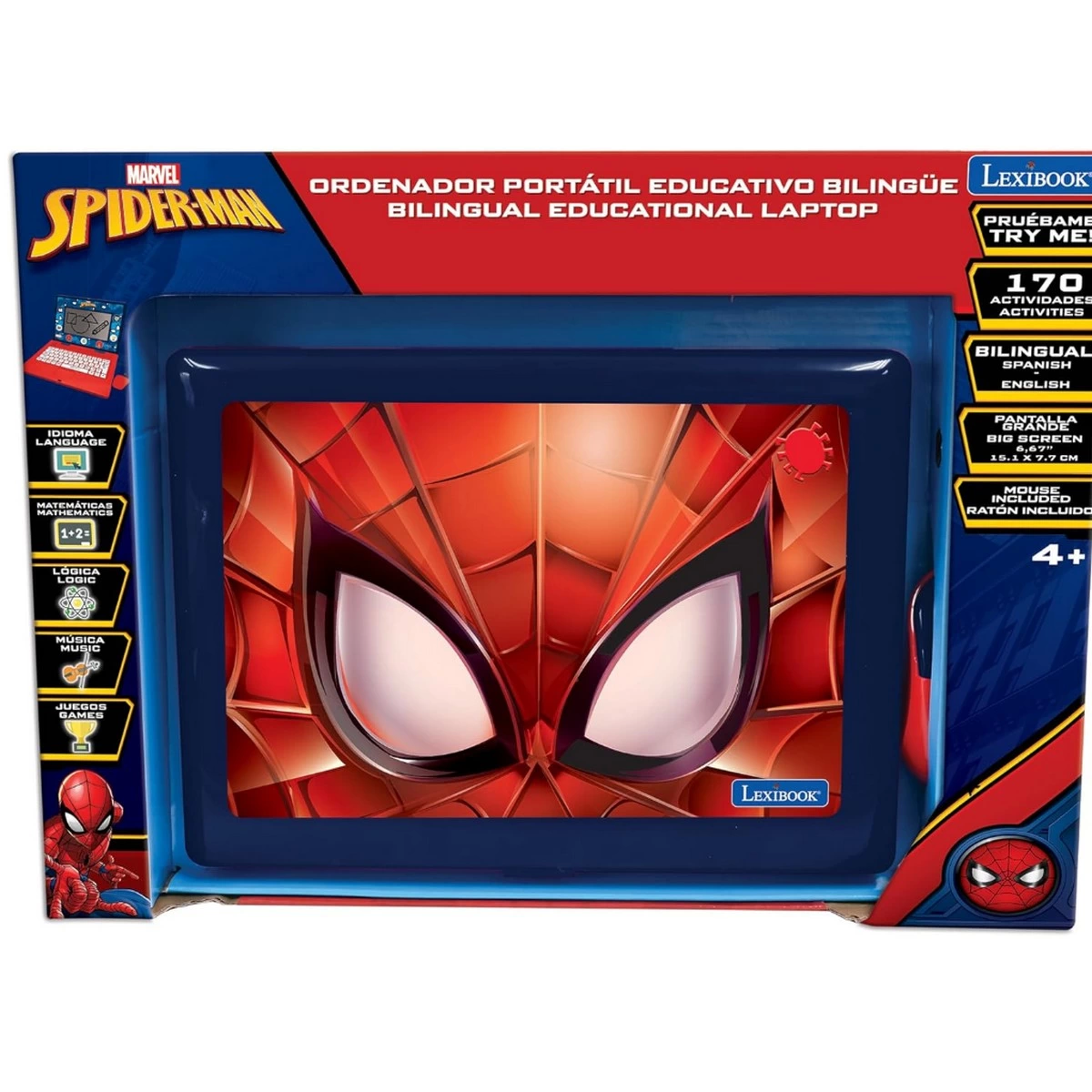 Eğitici Laptop Spider-Man 170 Fonksiyon - S00010832