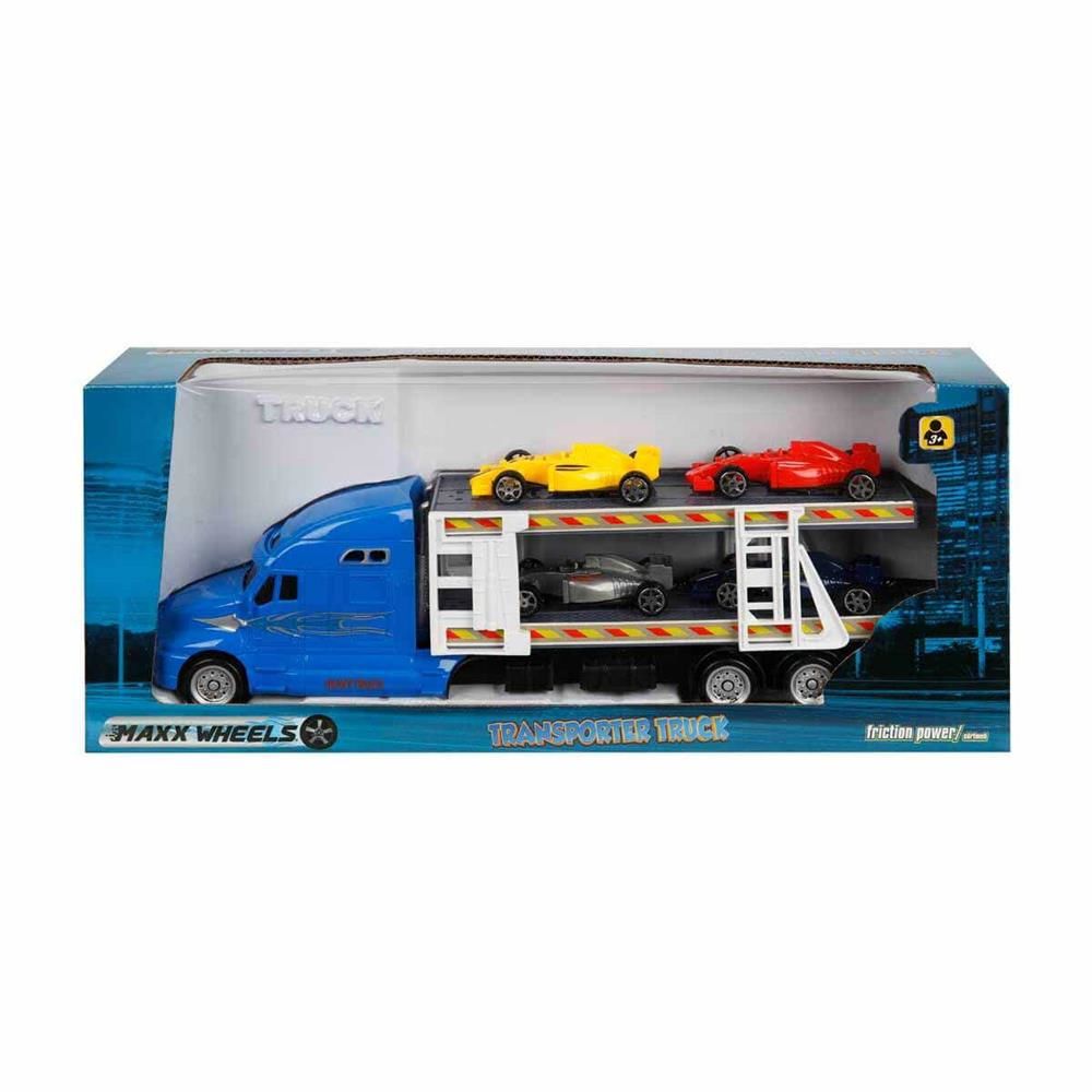 1:48 Maxx Wheels Transporter Tır 30 cm. - 1 Adet Stokta Olan Gönderilir