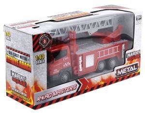 Die Cast Sürtmeli Merdivenli İtfaiye Aracı