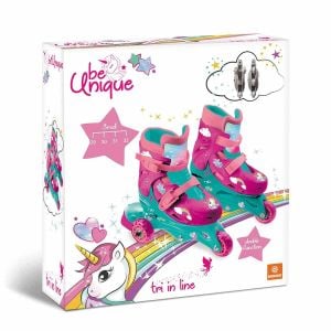 Unicorn Desenli Inline 3 Tekerlekli Paten - S01028513