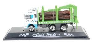 Die Cast Mini Yeşil Kütük Kamyonu